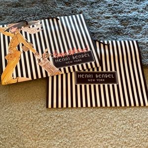Henri Bendel shopping bags